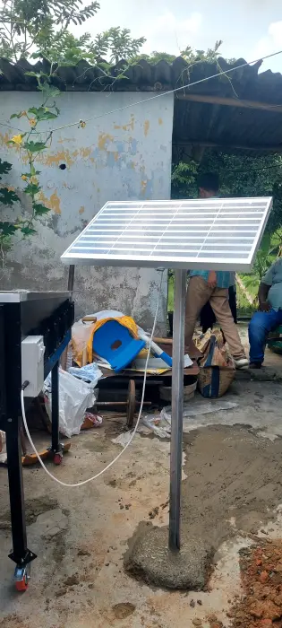 Rudra Solar Energy solar dryer installation in Meghalaya, India