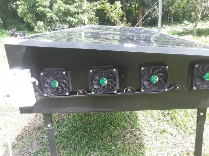 Rudra Solar Energy solar dryer installation in Meghalaya, India