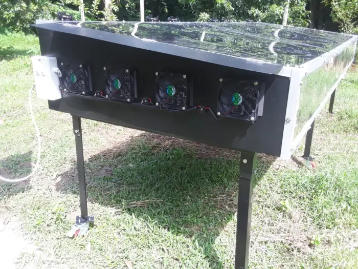 Rudra Solar Energy solar dryer installation in Meghalaya, India