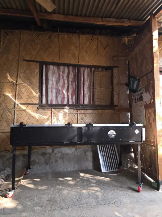Rudra Solar Energy solar dryer installation in Nagaland, India