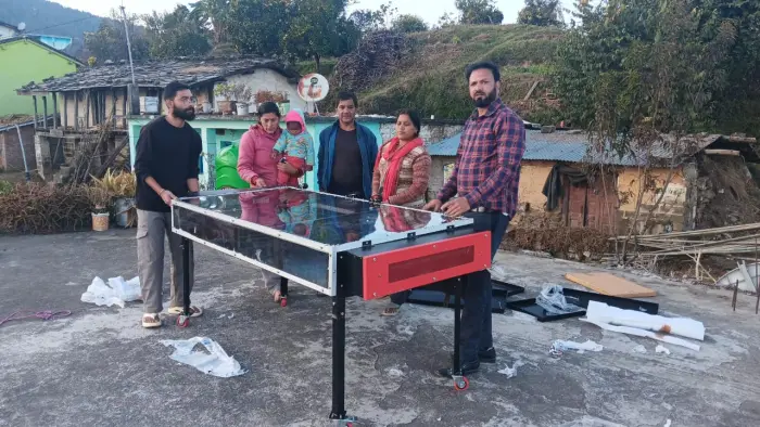 Rudra Solar Energy solar dryer installation in Uttarakhand, India