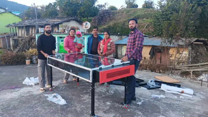 Rudra Solar Energy solar dryer installation in Uttarakhand, India