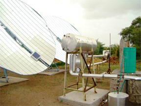 Scheffler Cooker Solar Disk