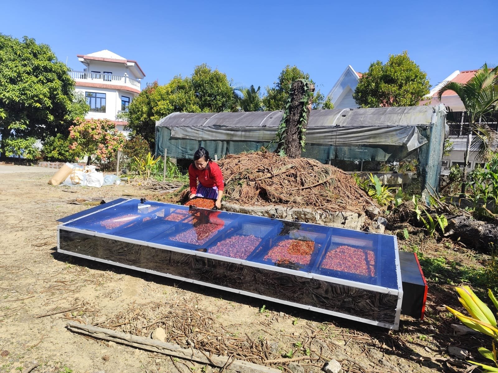 Solar dryers and installations in West Bengal