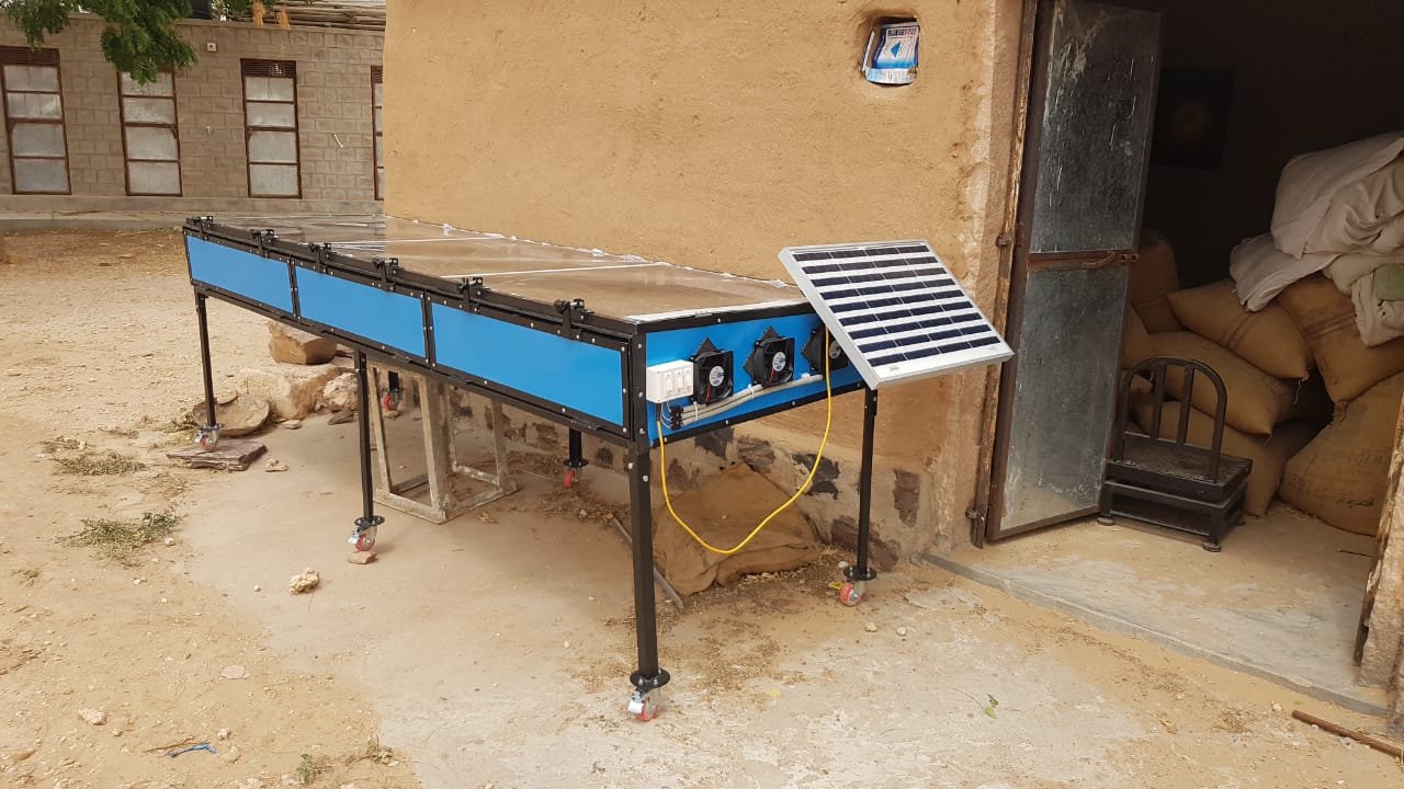 50 kg Cabinet Solar Dryer